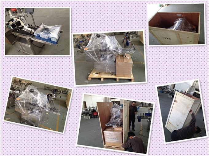 ХАИ СУС304 Серво мотор Аутоматска аутоматска машина за етикетирање округлих боца ПЛЦ контрола