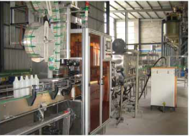 Водоотпорна машина за етикете са стезним рукавима за ПВЦ и ПЕТ боце