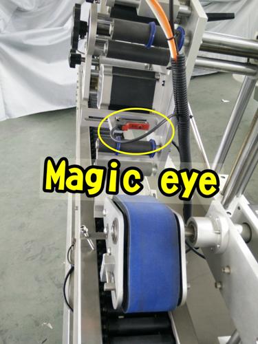 Велика брзина Делта серво етикета за машину за означавање бочице возача мотора за мале округле боце