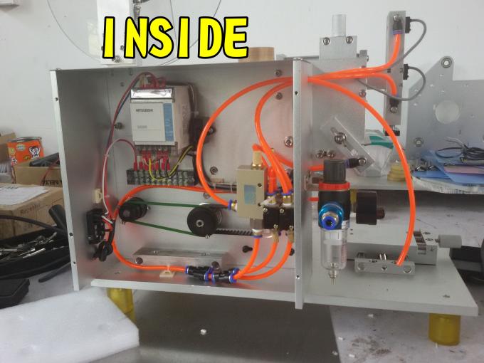 СУС304 Машина за етикетирање двостраних налепница од нехрђајућег челика за етикетирање боца