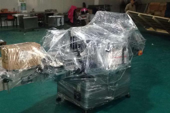 Машина за етикетирање бочица од алуминијумске легуре Опп за округлу боцу, индустријска машина за етикетирање