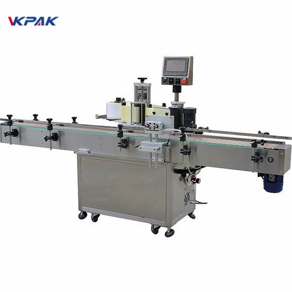 Аутоматска вертикална самолепљива машина за етикетирање округлих боца