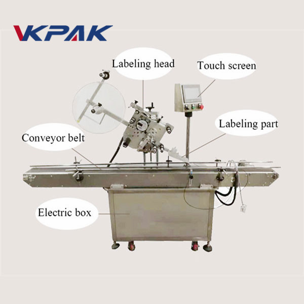 Аутоматска машина за налепљивање упаљача са аутоматским апликатором за равну површину Елецтриц Еие