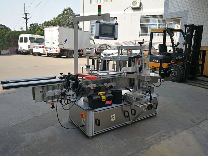 Кина двострана лепљива машина за етикетирање у бочици шампона, потпуно аутоматска добављач